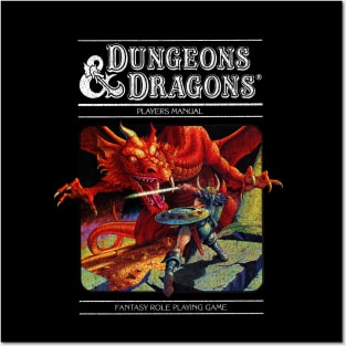 Vintage 70s Dungeons & Dragons Posters and Art
